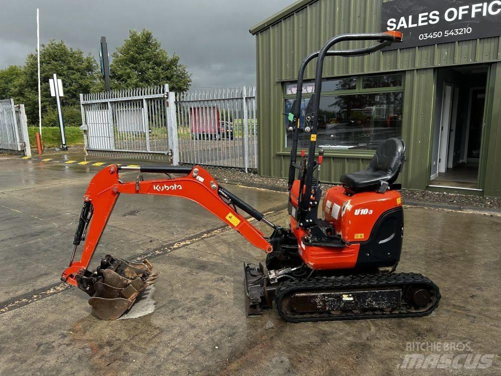 Kubota U 10-3 Mini bagri <7t