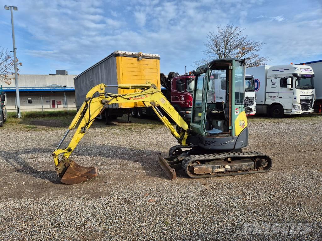 Yanmar Vio 25 Mini bagri <7t