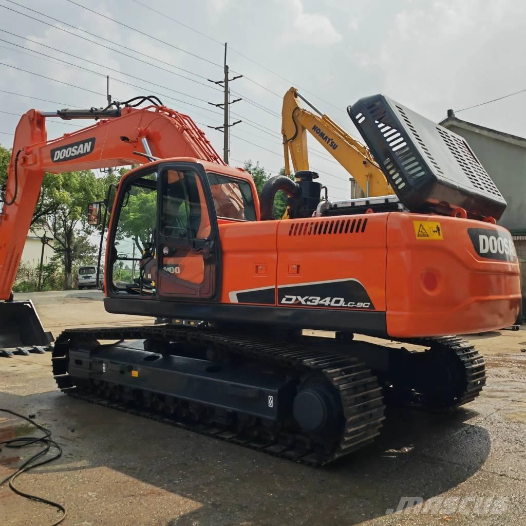 Doosan DX340LC-9C Bagri goseničarji