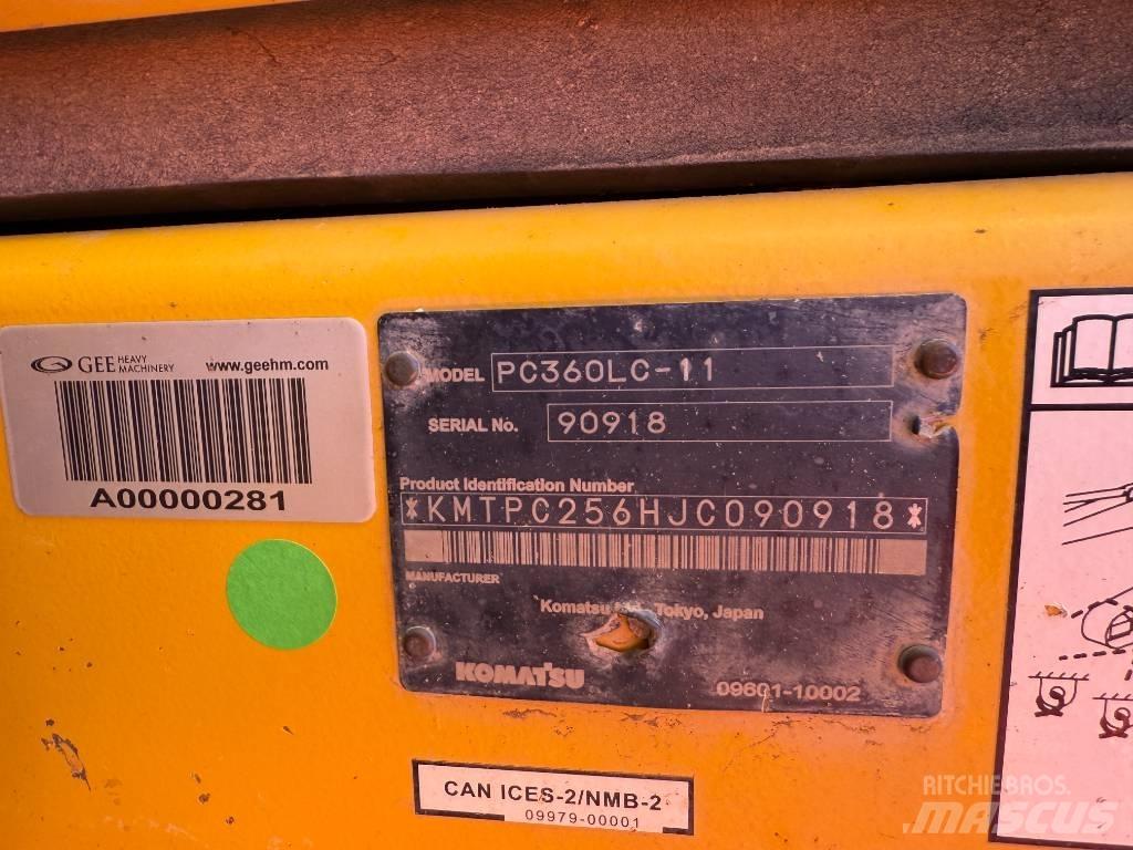 Komatsu PC360LC-11 Bagri goseničarji