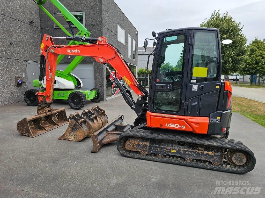 Kubota U 50-5 Mini bagri <7t