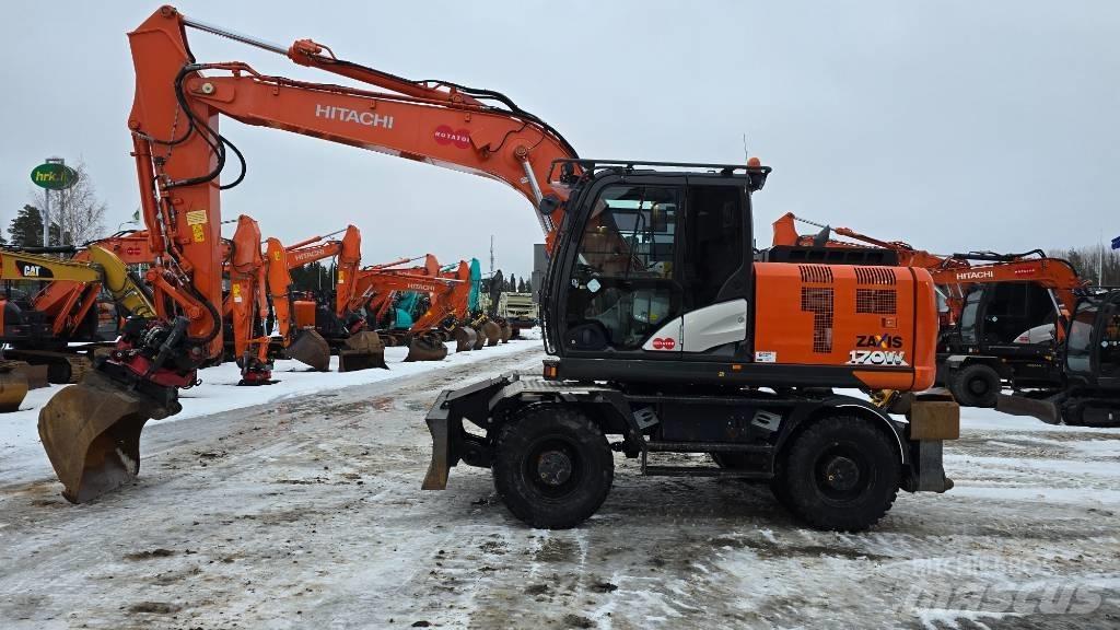Hitachi ZX170W-6 Bagri na kolesih