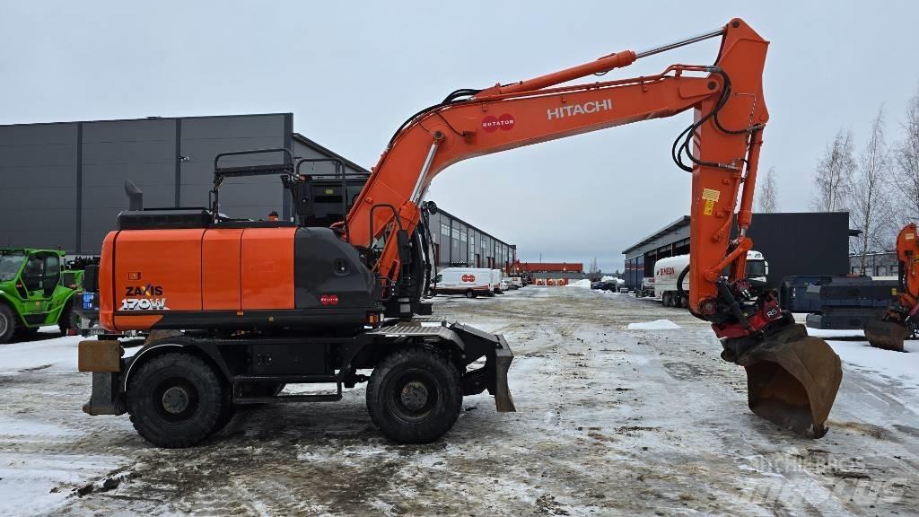 Hitachi ZX170W-6 Bagri na kolesih