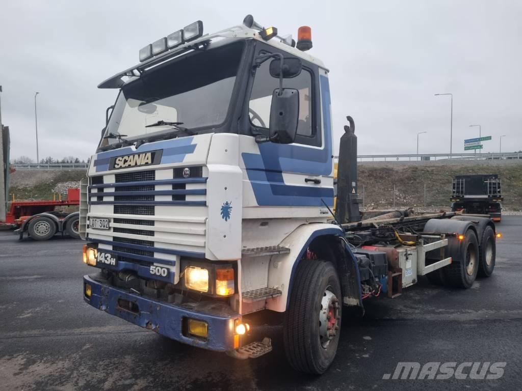Scania R 143 HL Kotalni prekucni tovornjaki