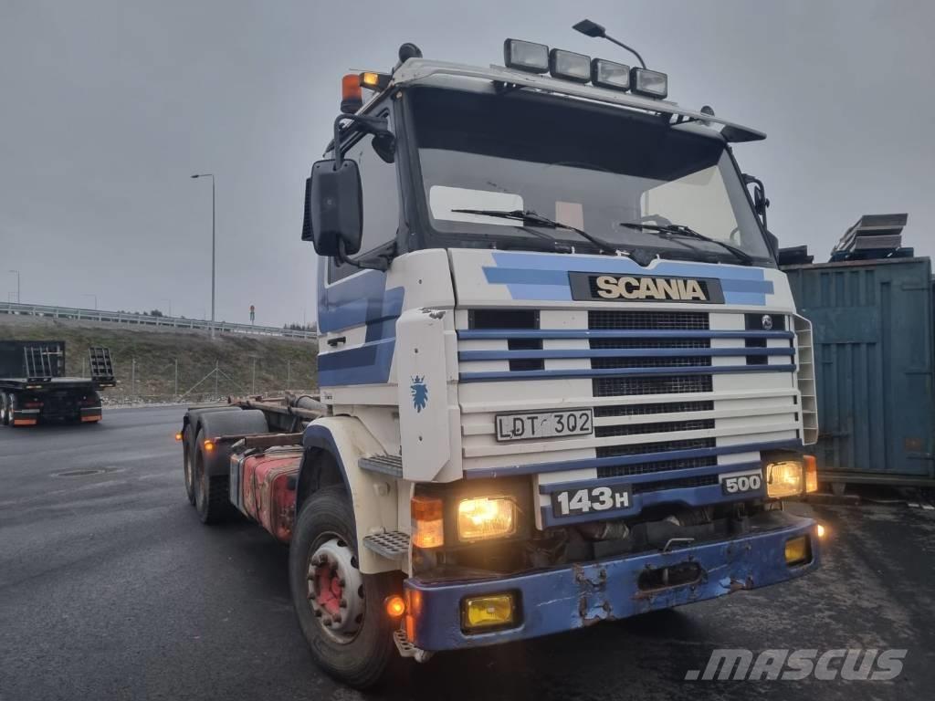 Scania R 143 HL Kotalni prekucni tovornjaki