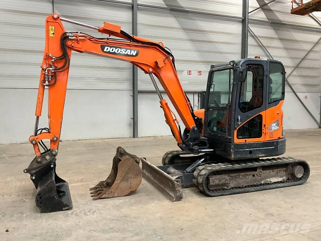 Doosan DX 62 R-3 Mini bagri <7t