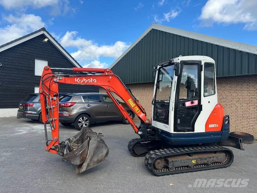 Kubota KX61-3 Mini bagri <7t