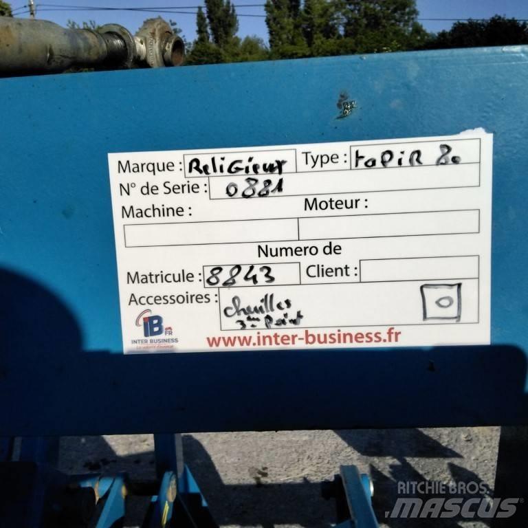 Religieux TAPIR 80 Ostali priključki in naprave za pripravo tal