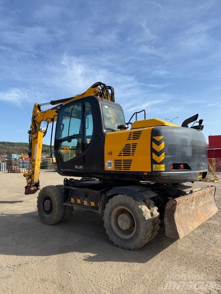 JCB JS 145 W Bagri na kolesih