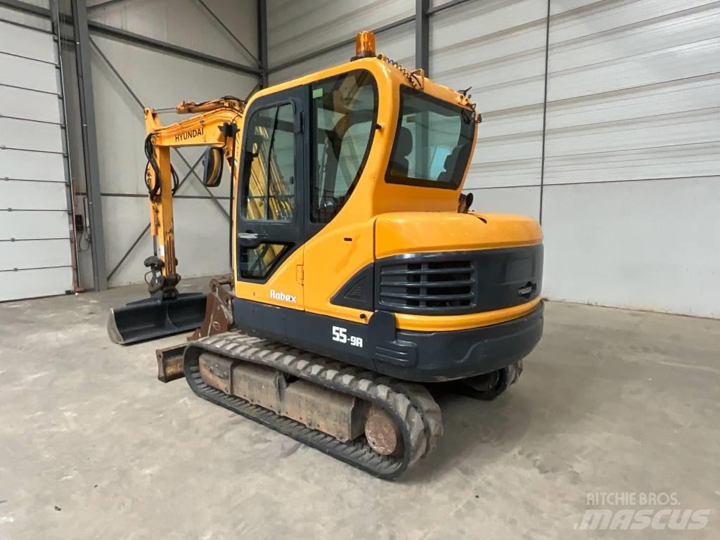Hyundai Robex 55-9 A Mini bagri <7t