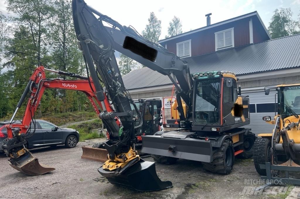 Volvo EW 160 E Bagri na kolesih