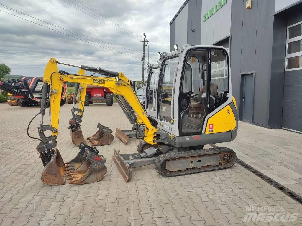 Wacker Neuson ET 18 Mini bagri <7t