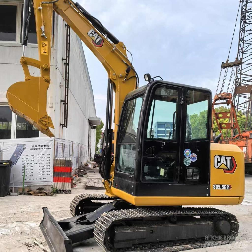 CAT 305.5 E 2 Bagri goseničarji