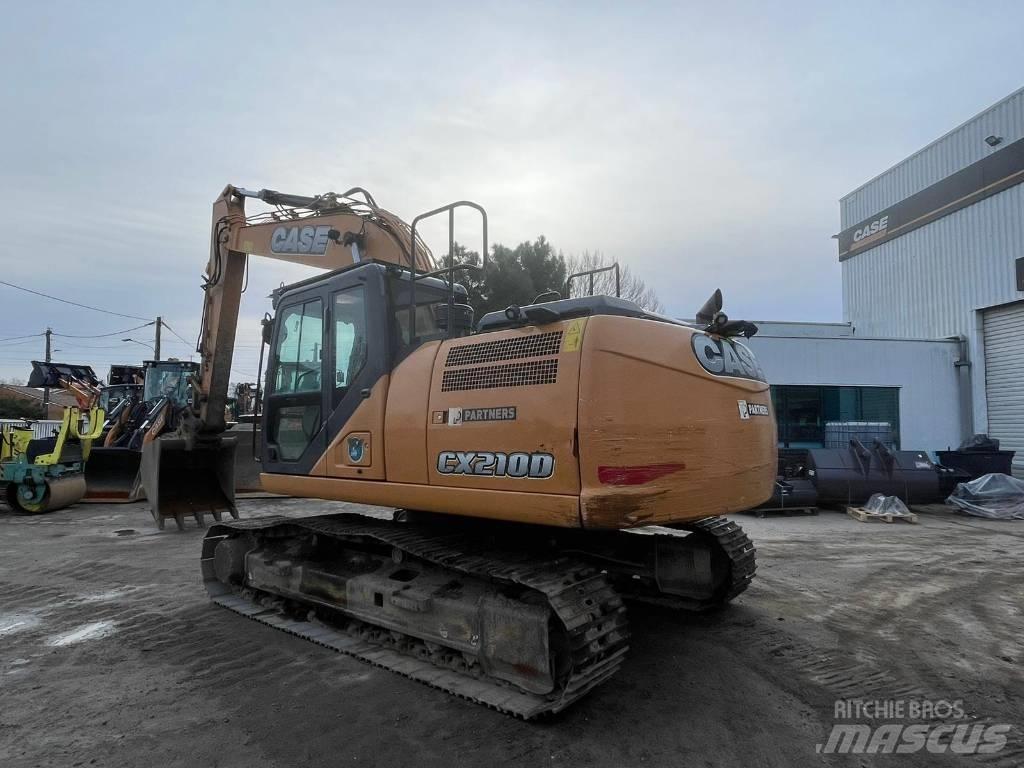 CASE CX 210 D Bagri goseničarji