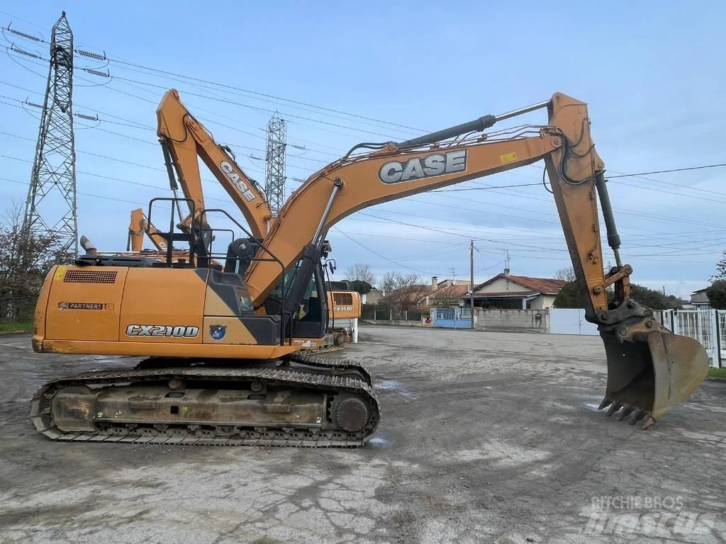 CASE CX 210 D Bagri goseničarji