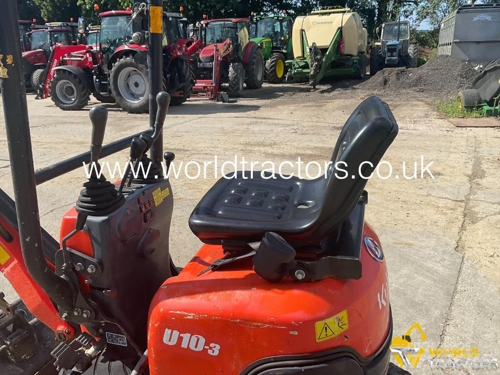 Kubota U 10-3 Mini bagri <7t