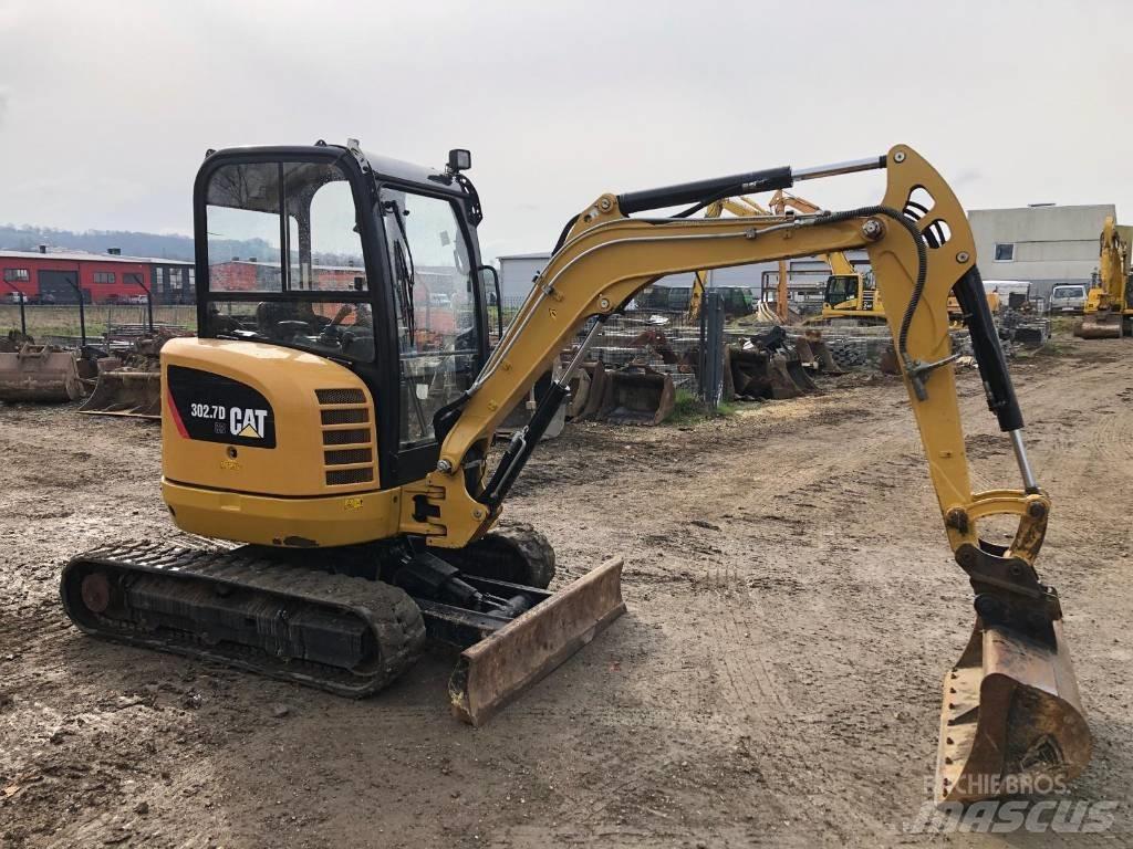 CAT 302.7 D Mini bagri <7t
