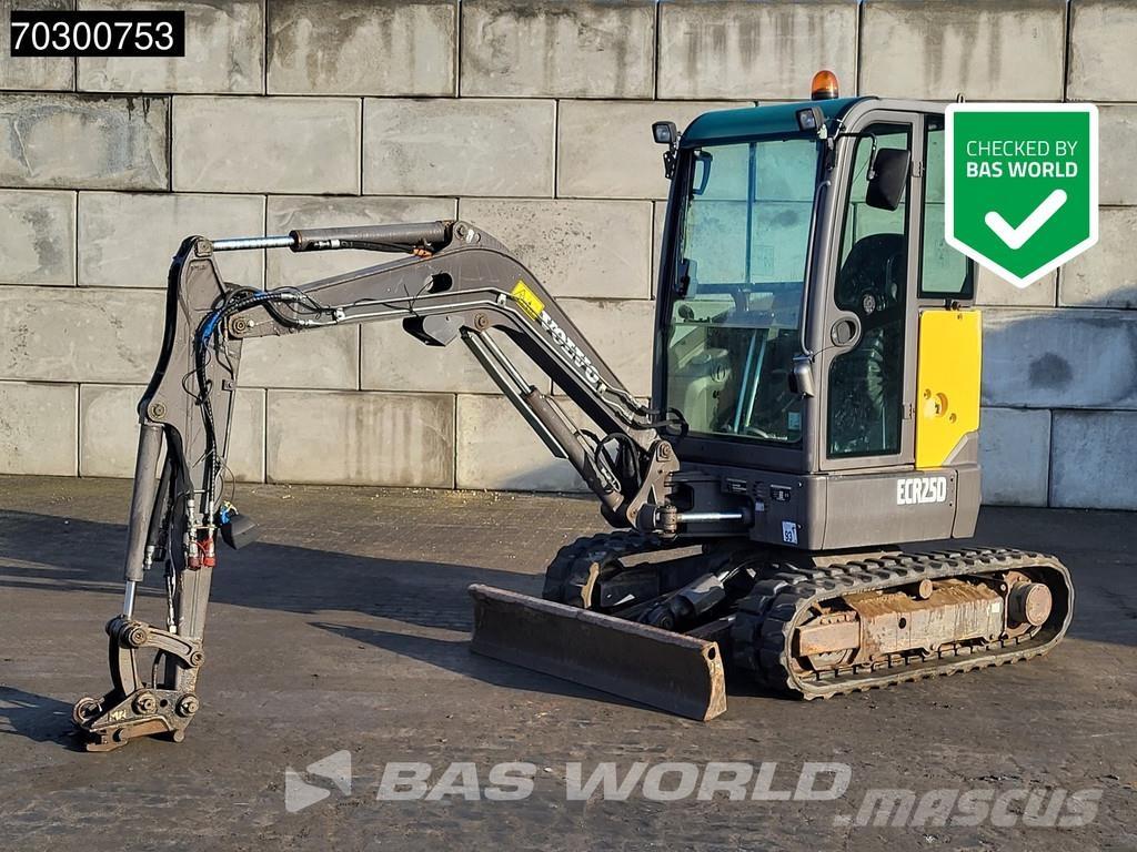 Volvo ECR25 D Mini bagri <7t