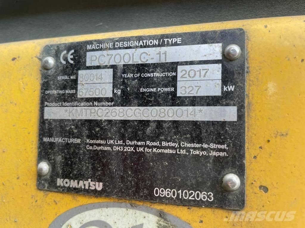 Komatsu PC700LC-11 Bagri goseničarji