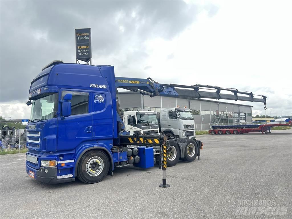 Scania R 560 6X2 Tovornjaki z žerjavom