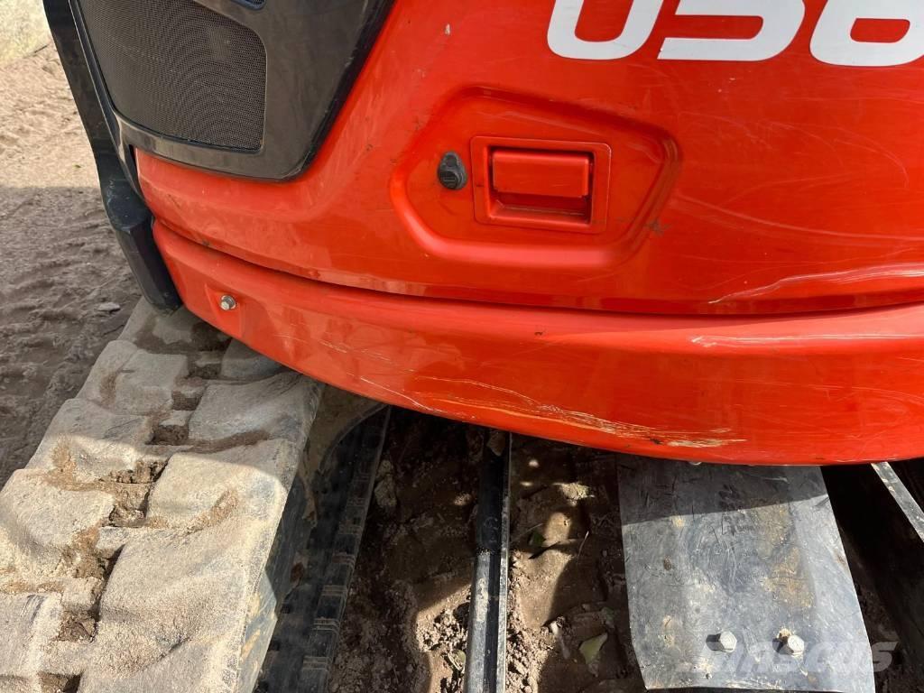 Kubota U 56-S Mini bagri <7t