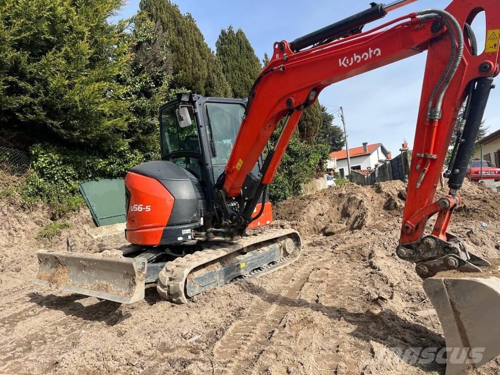 Kubota U 56-S Mini bagri <7t
