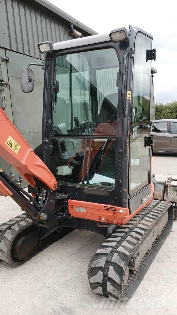 Kubota U 27-4 Mini bagri <7t