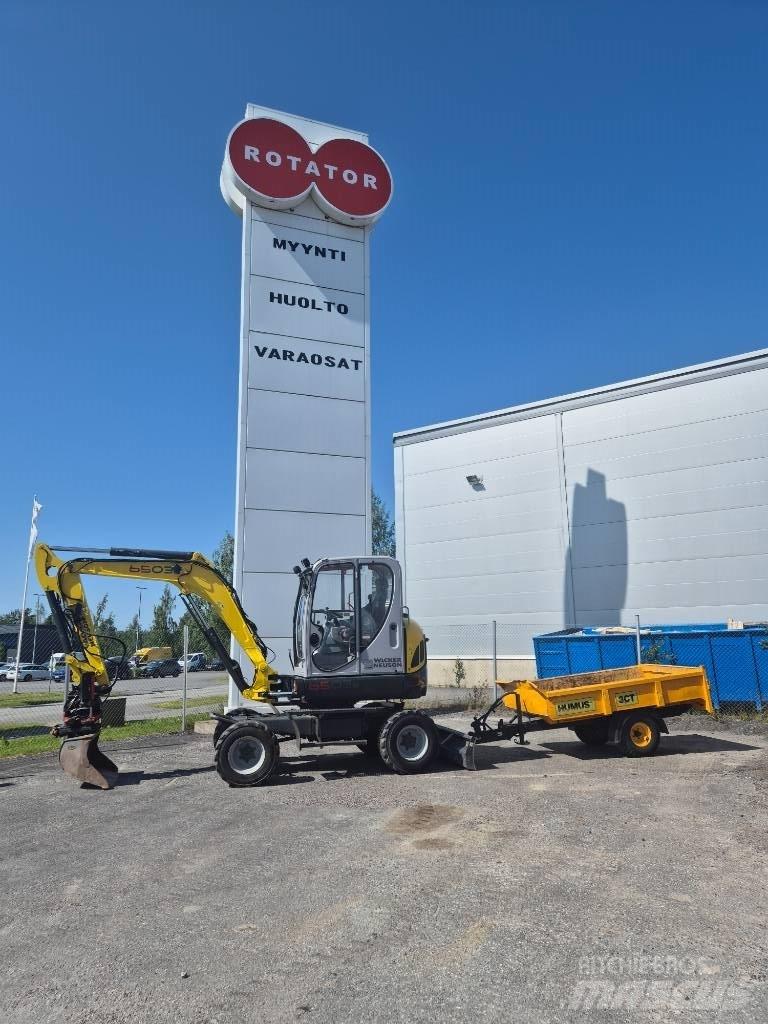 Wacker Neuson 6503 Bagri na kolesih