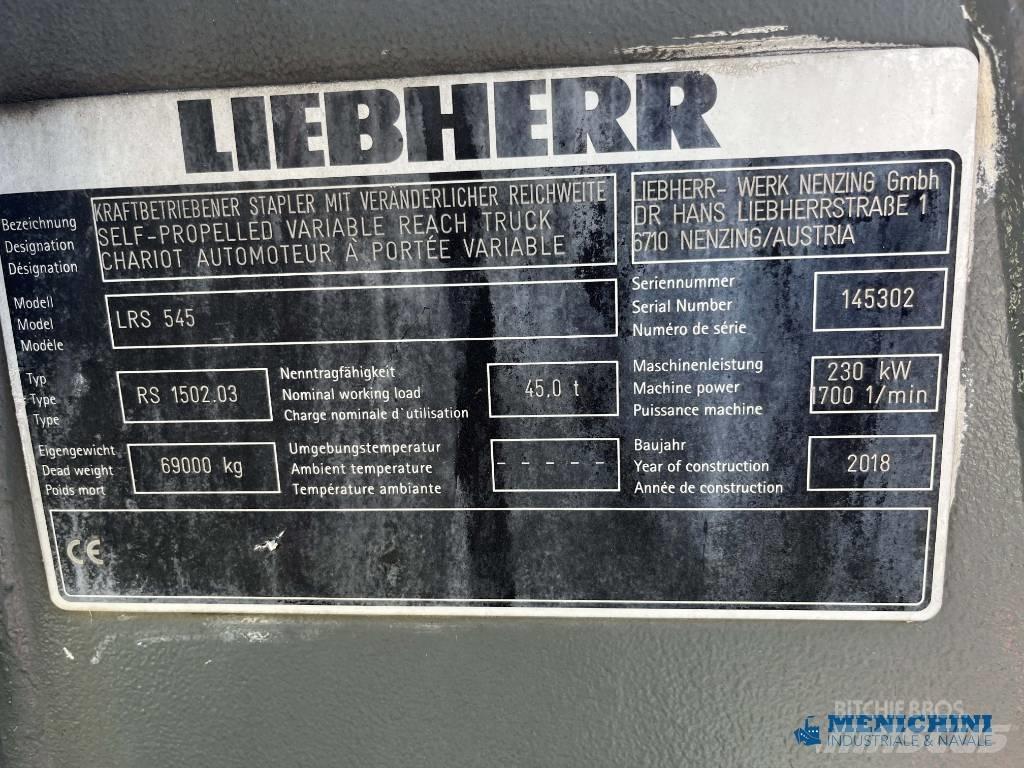 Liebherr LRS 545 Kontejnerski viličarji