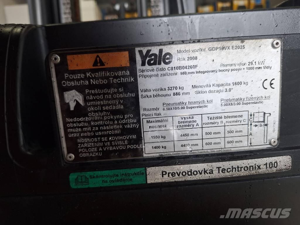 Yale GDP 16 VX Plinski viličarji