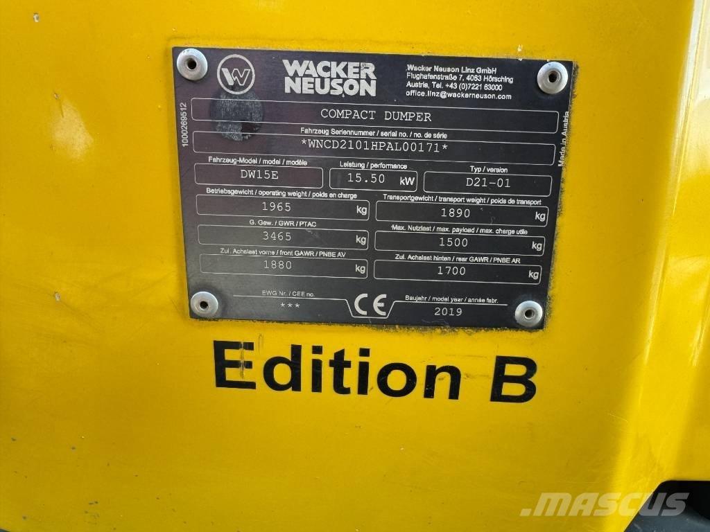 Wacker Neuson DW15e Ne cestni demperji