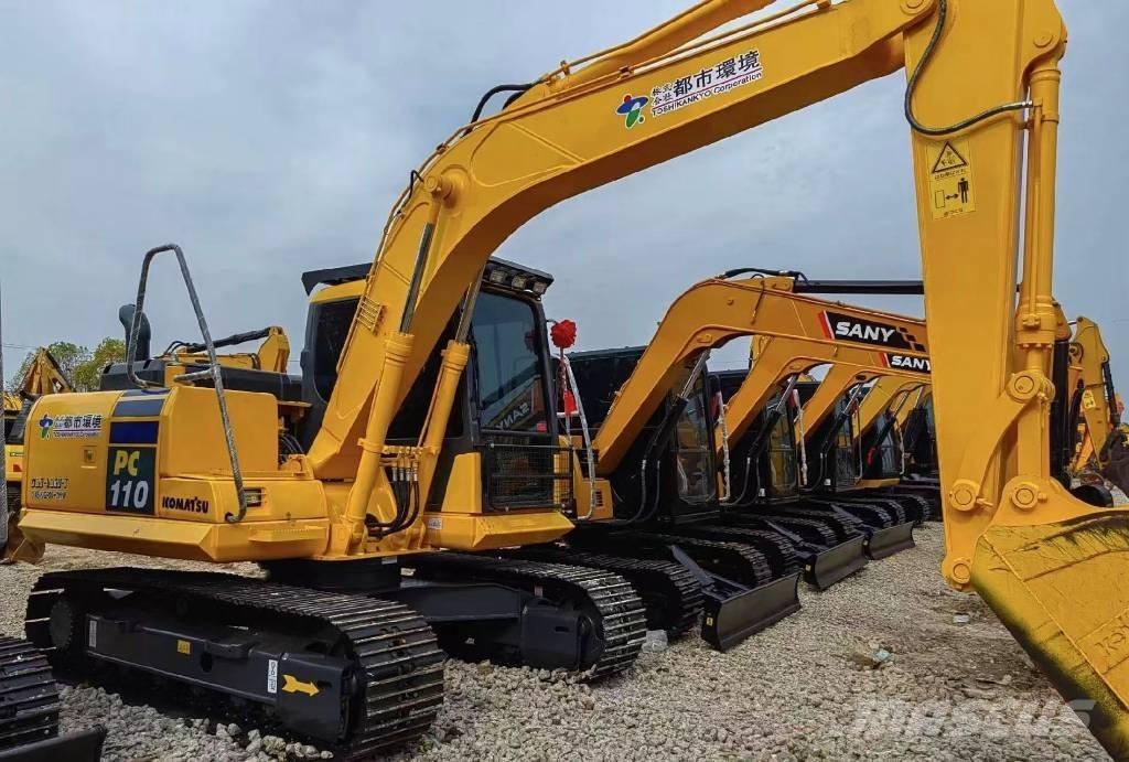 Komatsu PC 110 Bagri goseničarji