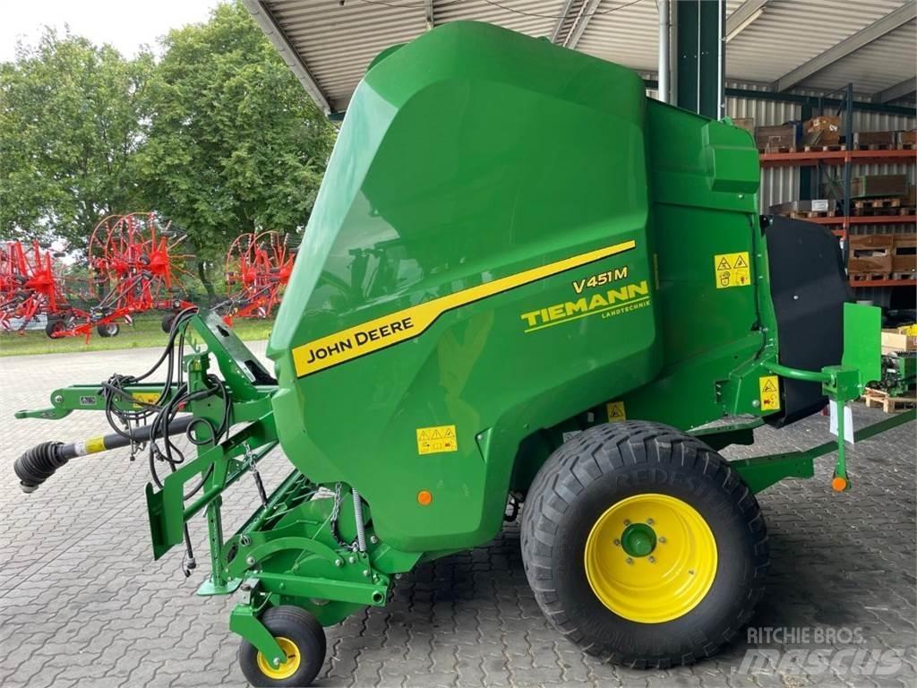 John Deere V451M Balirke (okrogle bale)