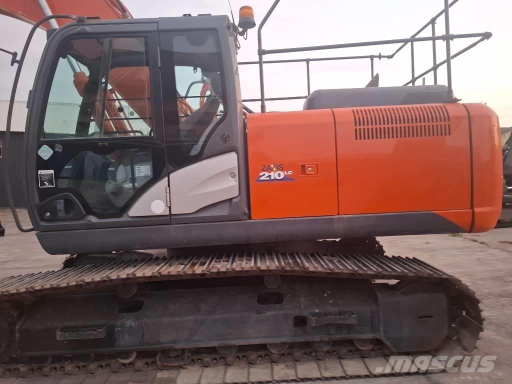 Hitachi 210LC Bagri goseničarji