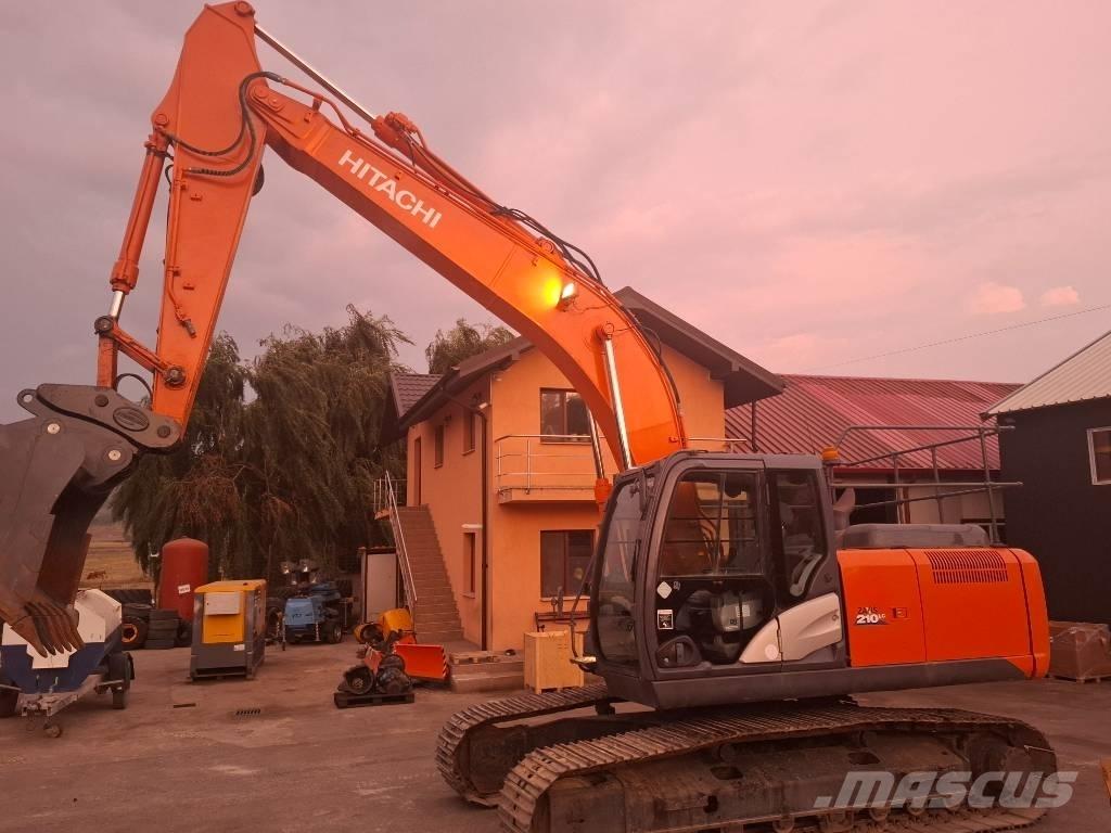 Hitachi 210LC Bagri goseničarji