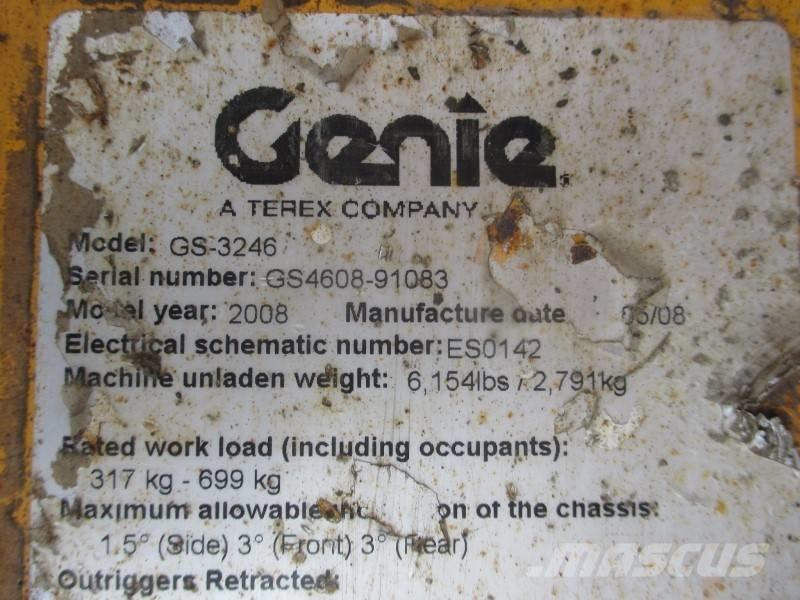 Genie GS 3246 Škarjaste dvižne ploščadi