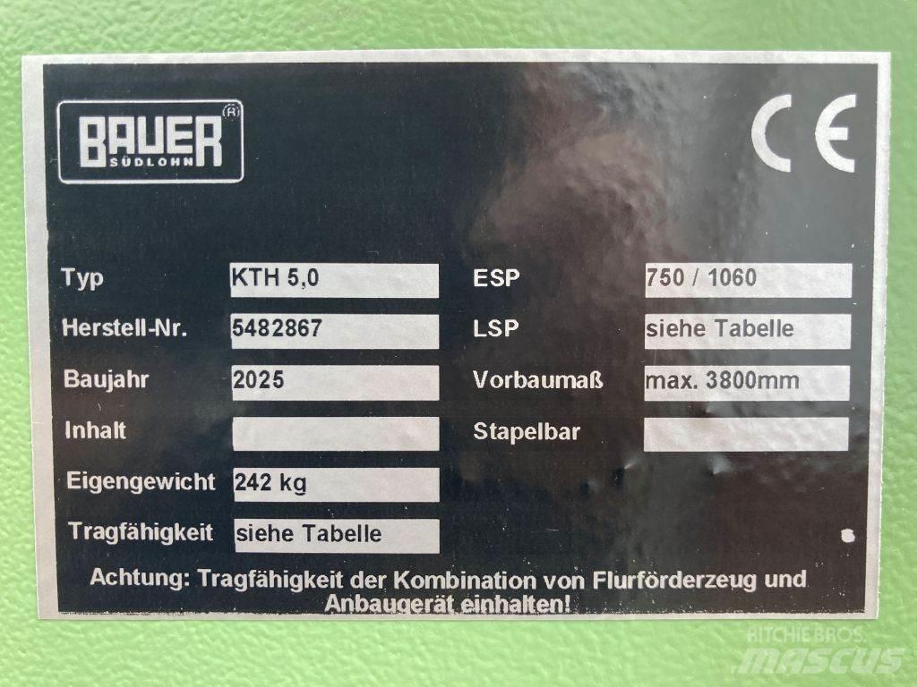 Bauer KTH 5,0 Manipulacija materiala - drugo