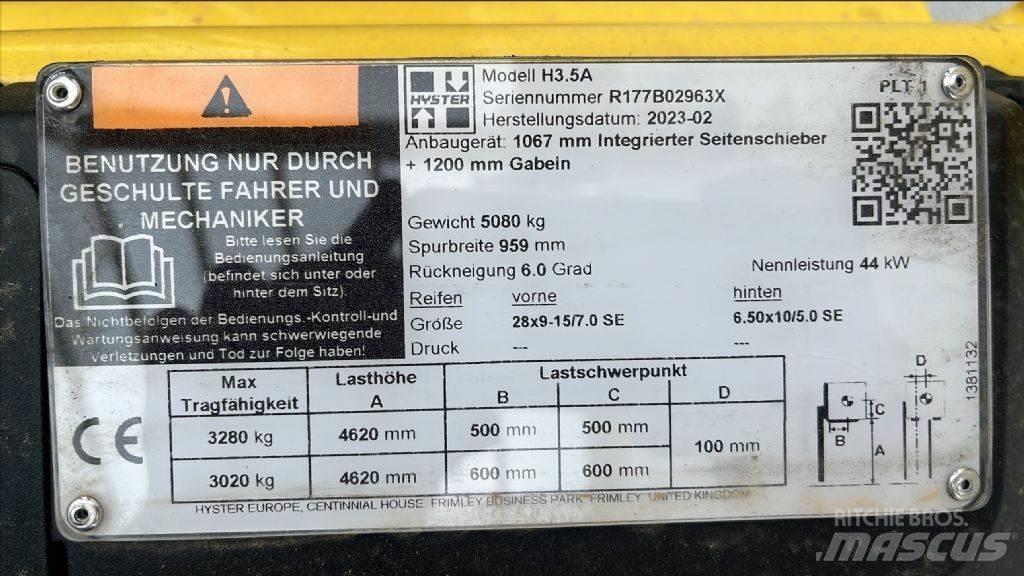 Hyster H 3.5 A Dizelski viličarji