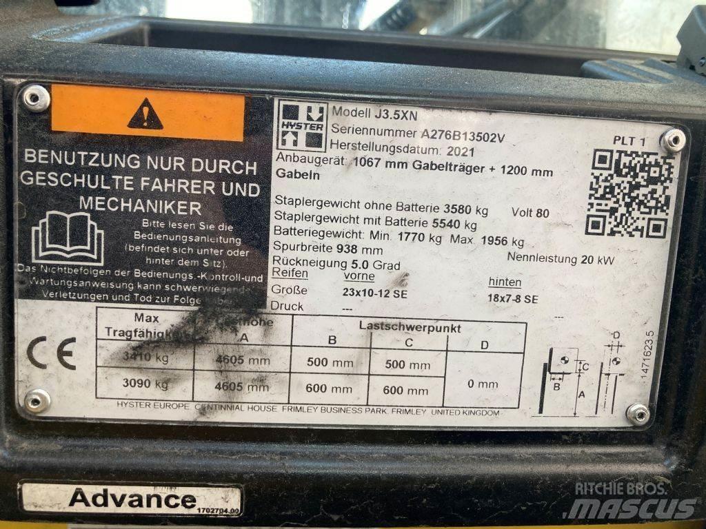 Hyster J 3.5 XN Električni viličarji