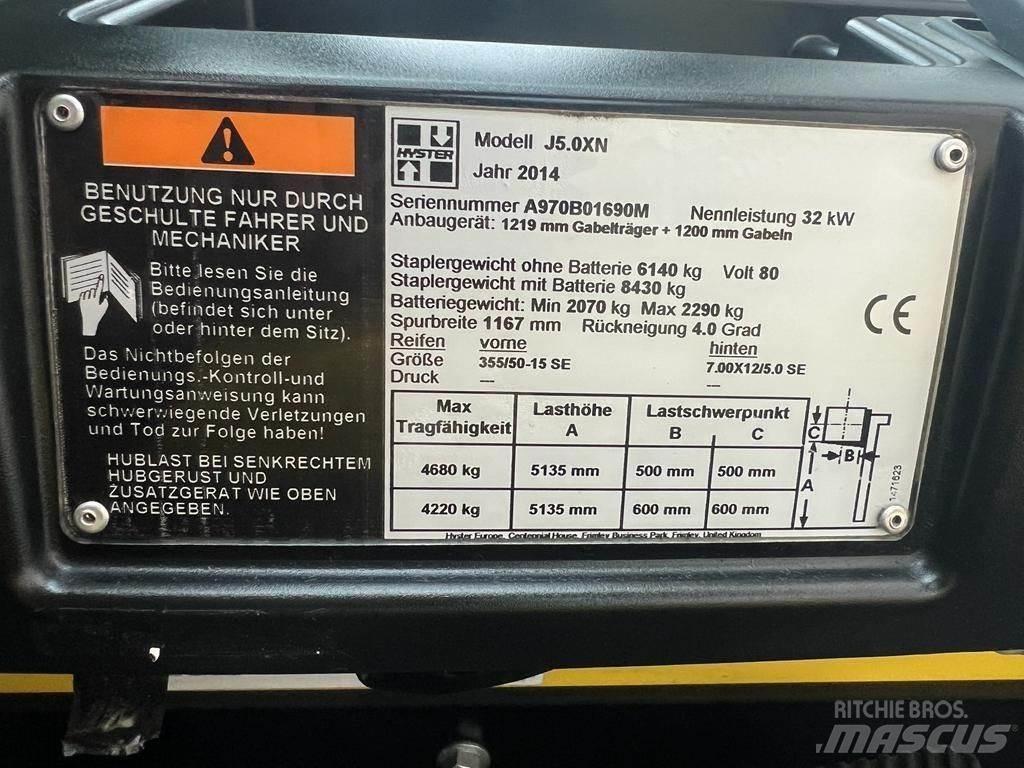 Hyster J 5.0 XN Električni viličarji