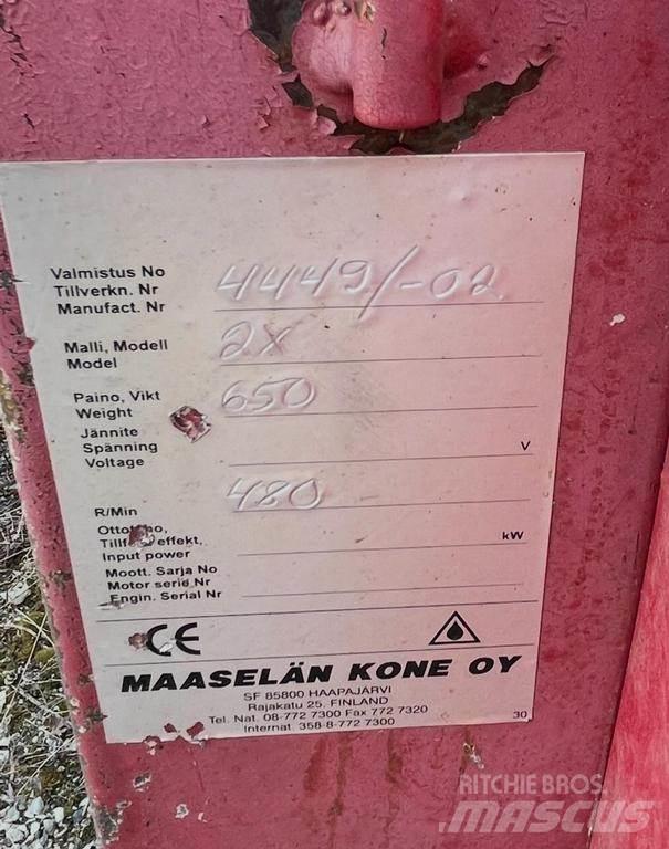 Hakki 2X Cepilniki, lesni drobilci, in žage