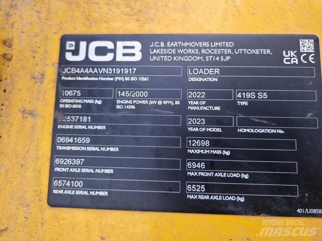 JCB 419S Kmetijstvo - drugo