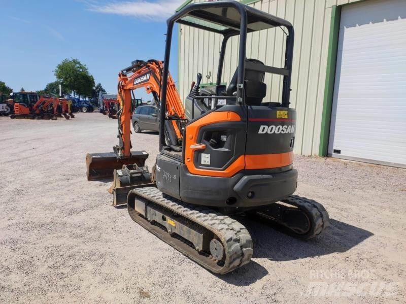 Doosan DX27Z Mini bagri <7t