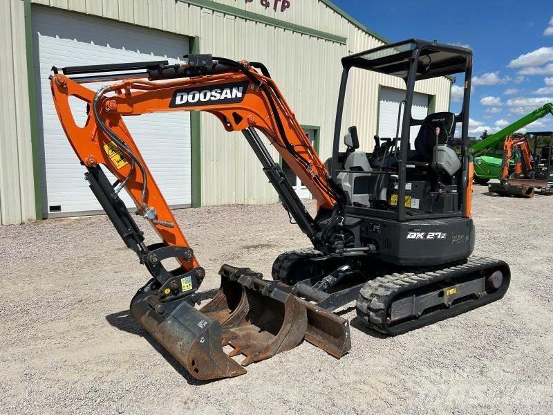 Doosan DX27Z Mini bagri <7t
