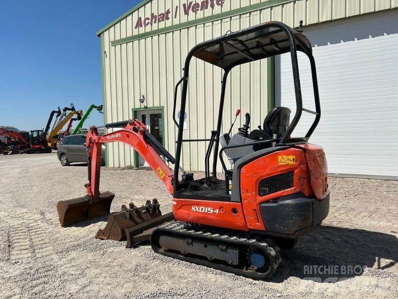 Kubota KX015-4 Mini bagri <7t