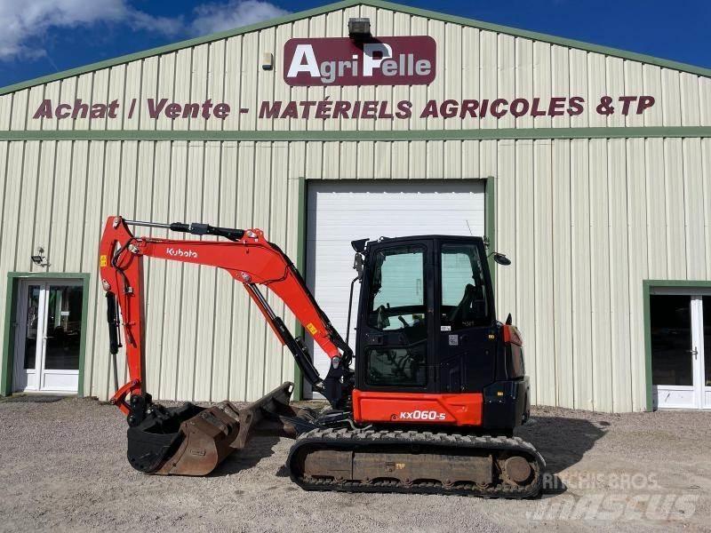 Kubota KX060-5 Mini bagri <7t