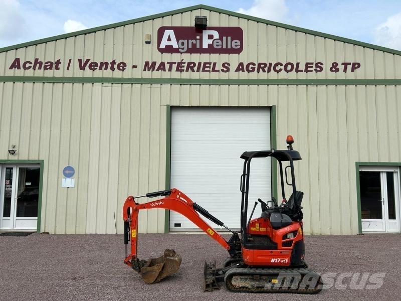 Kubota U17-3 Mini bagri <7t