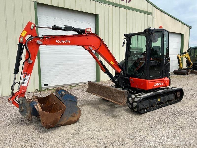 Kubota U50-5 Mini bagri <7t