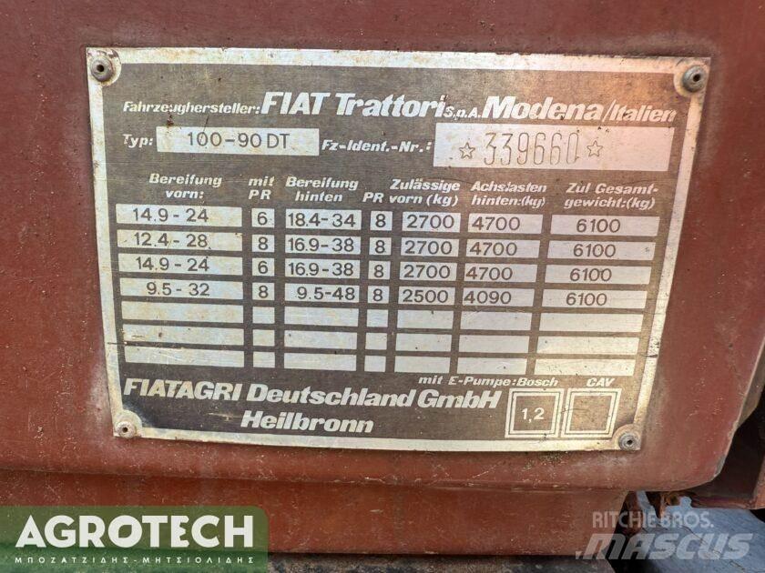 Fiat 100-90 Traktorji
