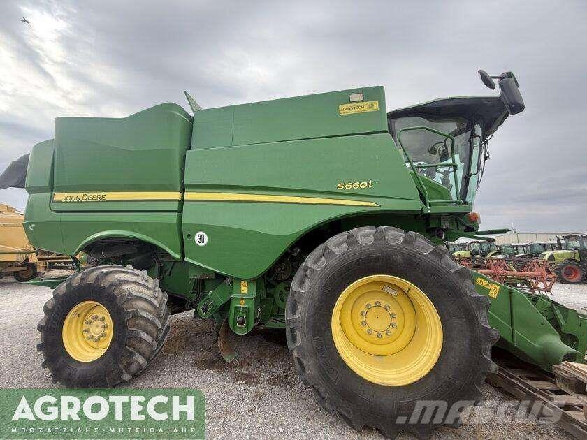John Deere S660i Traktorji
